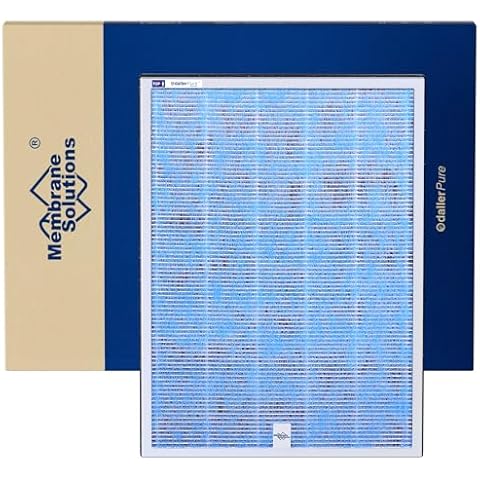 Membrane Solutions MSA3/MSA3S Genuine Air Filter Replacement 1 Pack, Upgraded 4-in-1 H13 True HEPA Filter with OdallerPure Technology Cover
