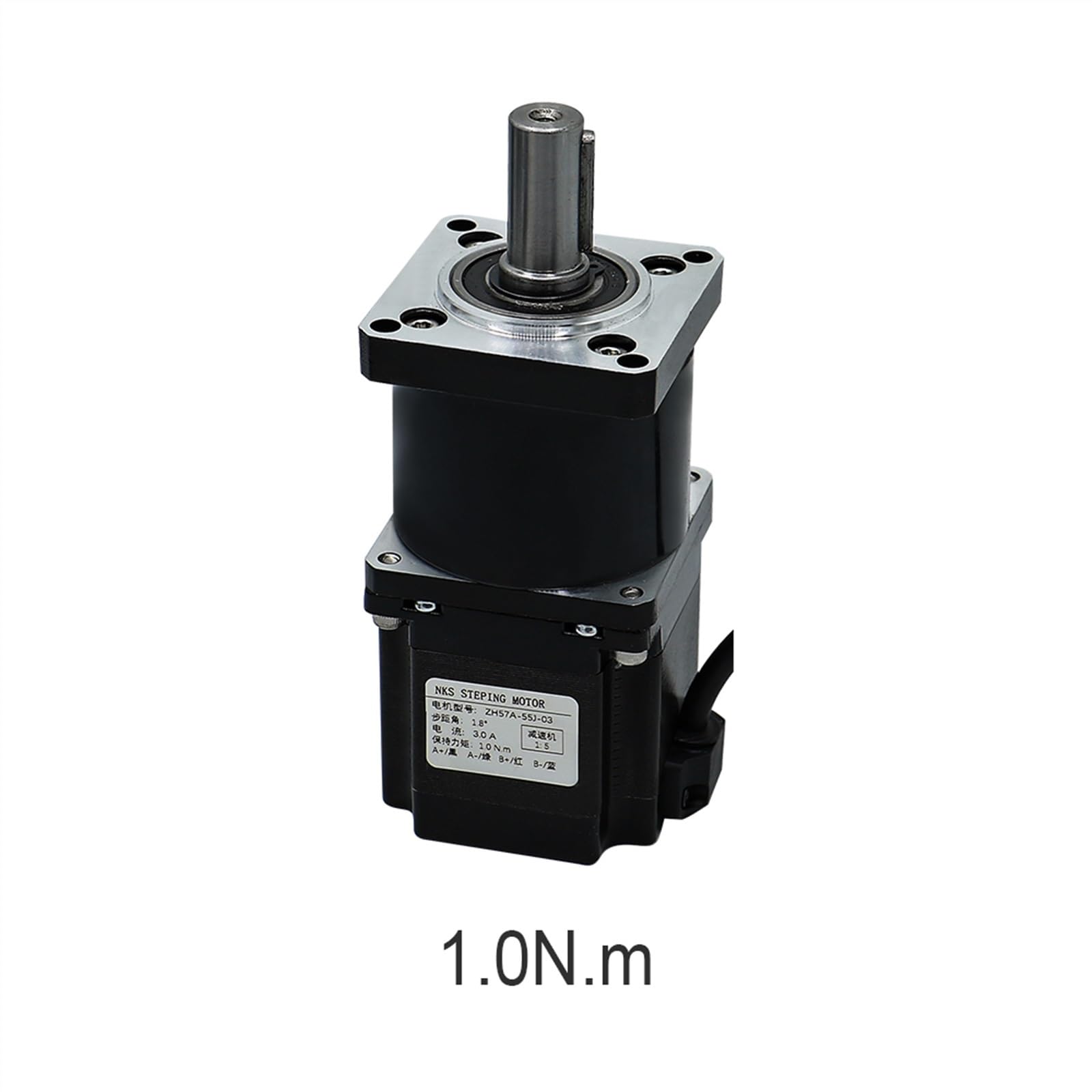 Silnik krokowy Silnik NEMA 23 1.1N 1.8N 2.2N 2.8N 3.2Nm z przekładnią planetarną 4 5 6 10 reduktor przełożenia zintegrowany silnik krokowy do routera CNC(40 to 1,PX57-55)