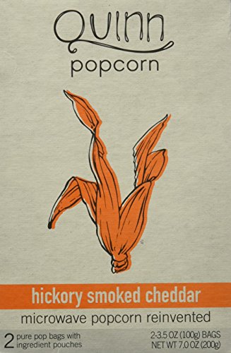 QUINN POPCORN HCKRY SMKD CHDR, 7 OZ