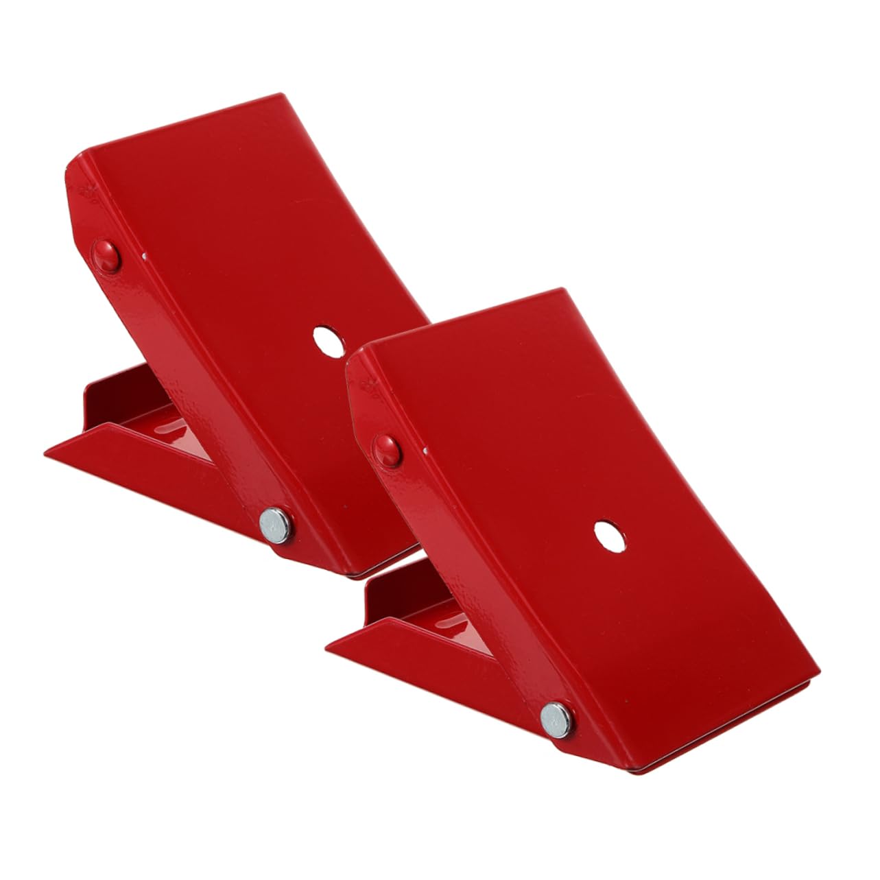 2stücke Unterlegkeile Für Auto Pkw Und Lkw Rad Stopper Anti-skid Unterlegkeile Für Anhänger Wohnwagen Und Motorräder Mit Innovativem Design Für Parksicherheit Und Präzise Reifenpos