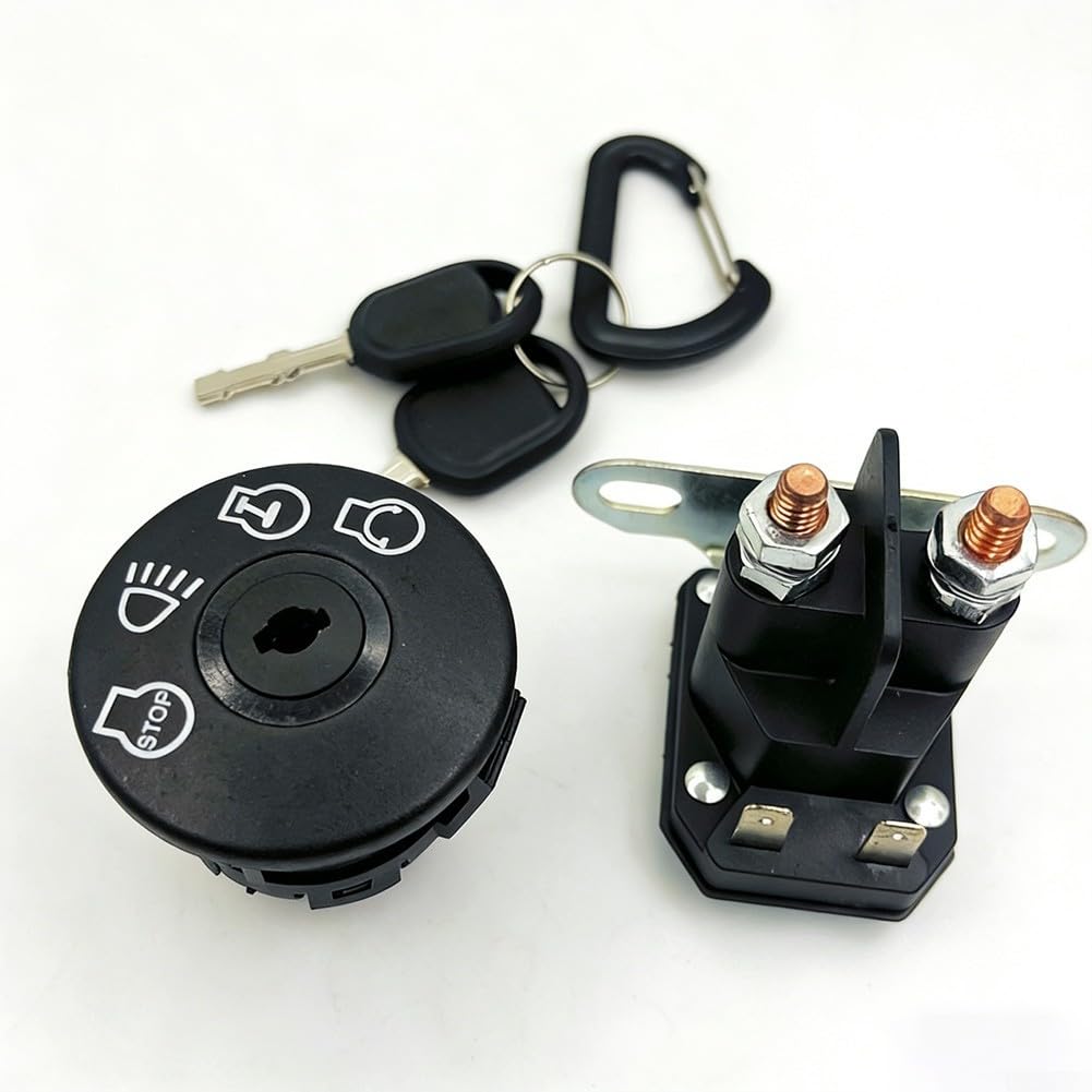 Kit interruttore di accensione e solenoide di avviamento per tosaerba per L100 L105 L108 AM138068 725-04439 725-1741 interruttore magnetico 12V