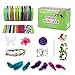 Fashion Headbands Kit for Kids Girls, Glonova 60 Pcs DIY Headbands Kit Hair Accessory Set for Kids Creativity, 10 Unique Headbands