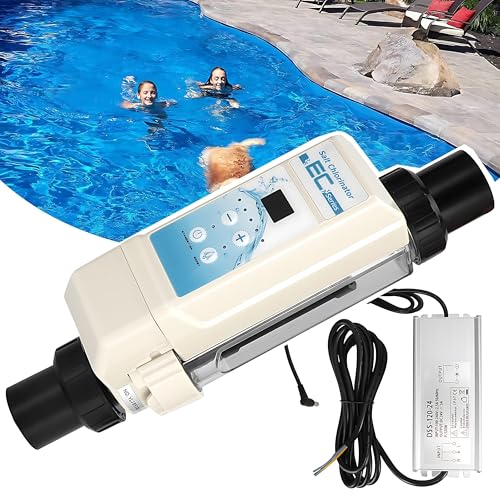RoyceBee Chlorinateur de Piscine 26400 Gallon, Système au Sel, Modèle 8-20g/h
