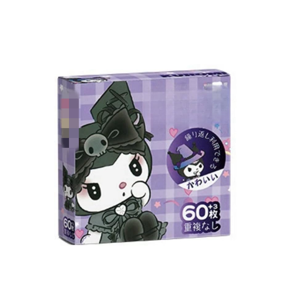 FEIFEI'S BOW 60pcs Kids Toddlers Princess Mickey Dinosaur Stickers Party Bag Fillers Boys Girls Teachers as Reward Craft Scrapbooking in Box Gift Set (Purple 60pcs)