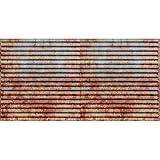 From Plain To Beautiful In Hours 261otr-24x48 Ridged PVC 2' x 4' Lay-in Ceiling Tile (Covers / 8 sq.ft), Old Tin Roof, 1 Piece