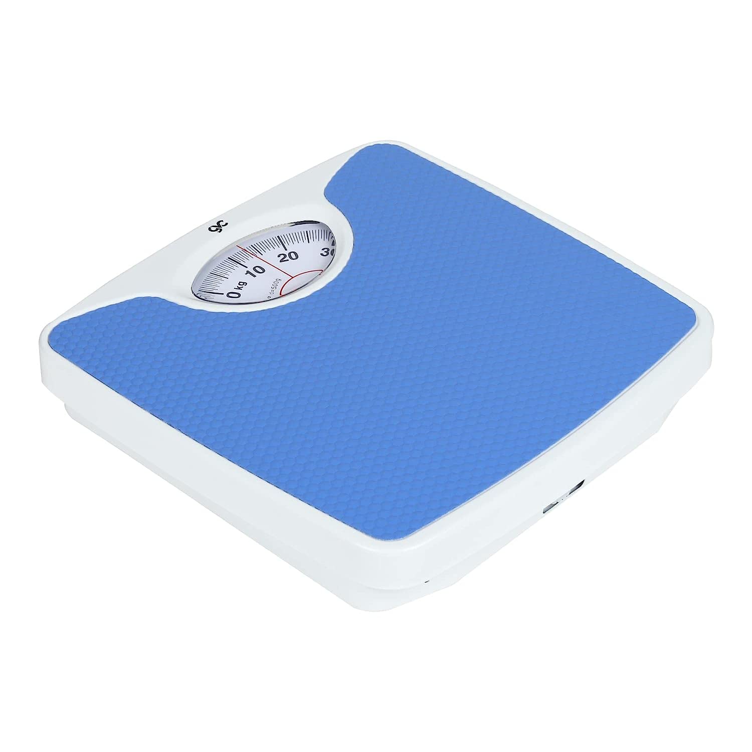 GVC Iron-Analog Weighing Scale - Personal Health Checkup Fitness Weight Machine, 130 Kilograms, Blue - Image 5 thumbnail