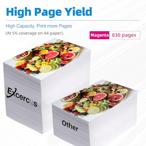 Image of CLI281 CLI-281 XXL Magenta Ink Cartridge Replacement for Canon CLI-281XXL Magenta Work with Canon PIXMA TR7520 TR8520 TS6320 TS8120 TS8320 TS9120 (3X CLI-281XXL M)