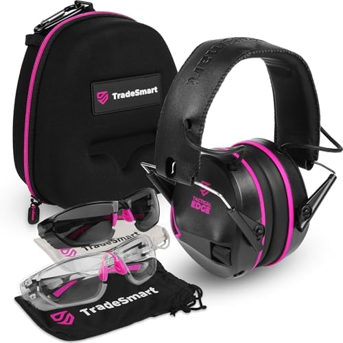 Complete Shooting Eye and Ear Protection: Electronic Earmuffs for...