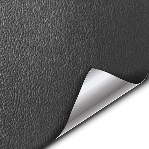 VViViD Grey Weatherproof Faux Leather Finish Marine Vinyl Fabric (5ft x 54")