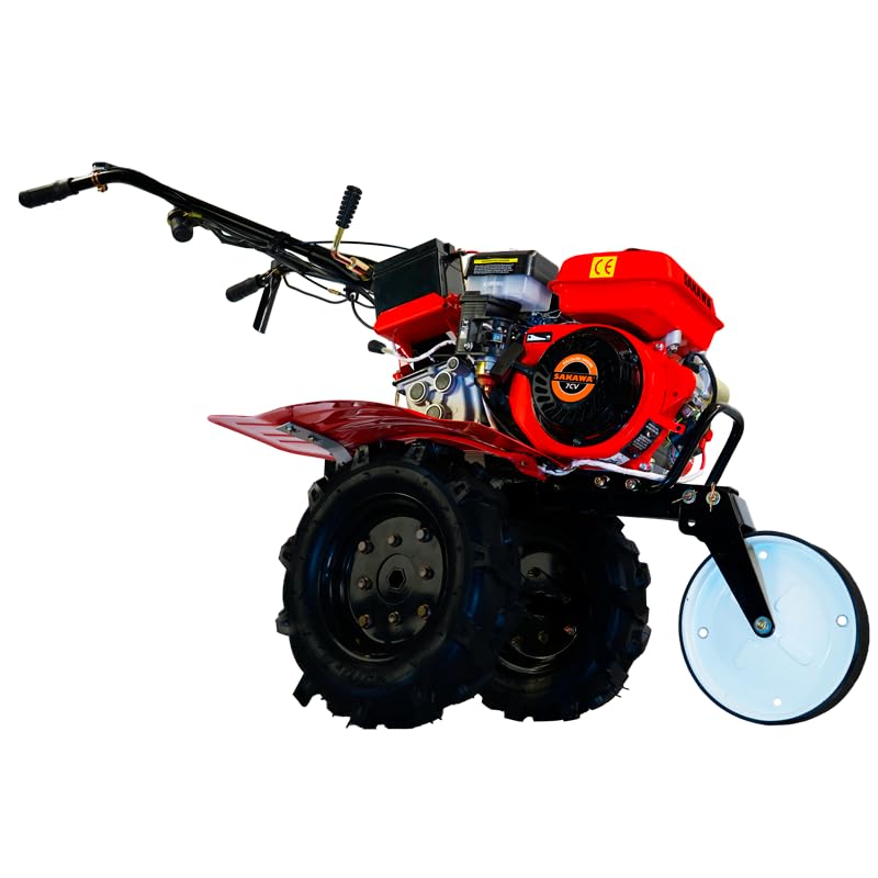 SAKAWA Motocultor A. Eléctrico 7CV 3v + Ruedas + Mangones
