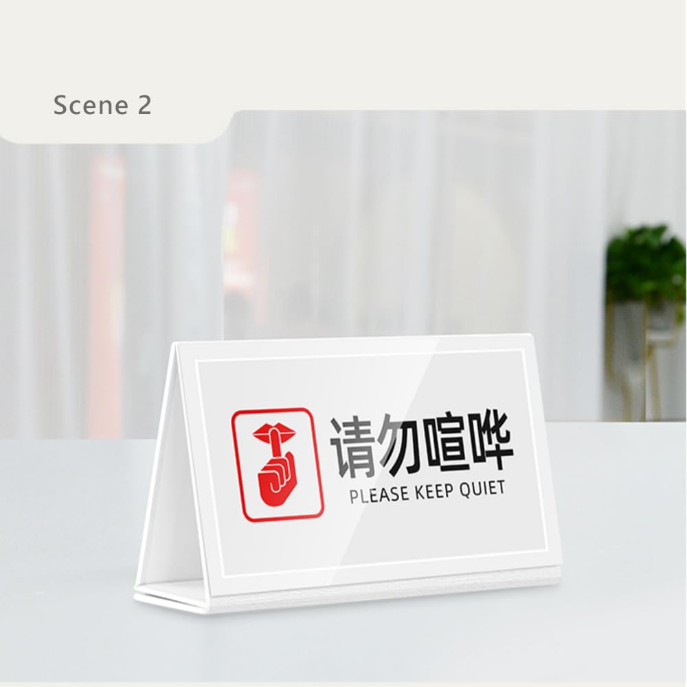 Amazon | SVIAO 席札 会議用席札 カード立て 卓上名札立て サイン