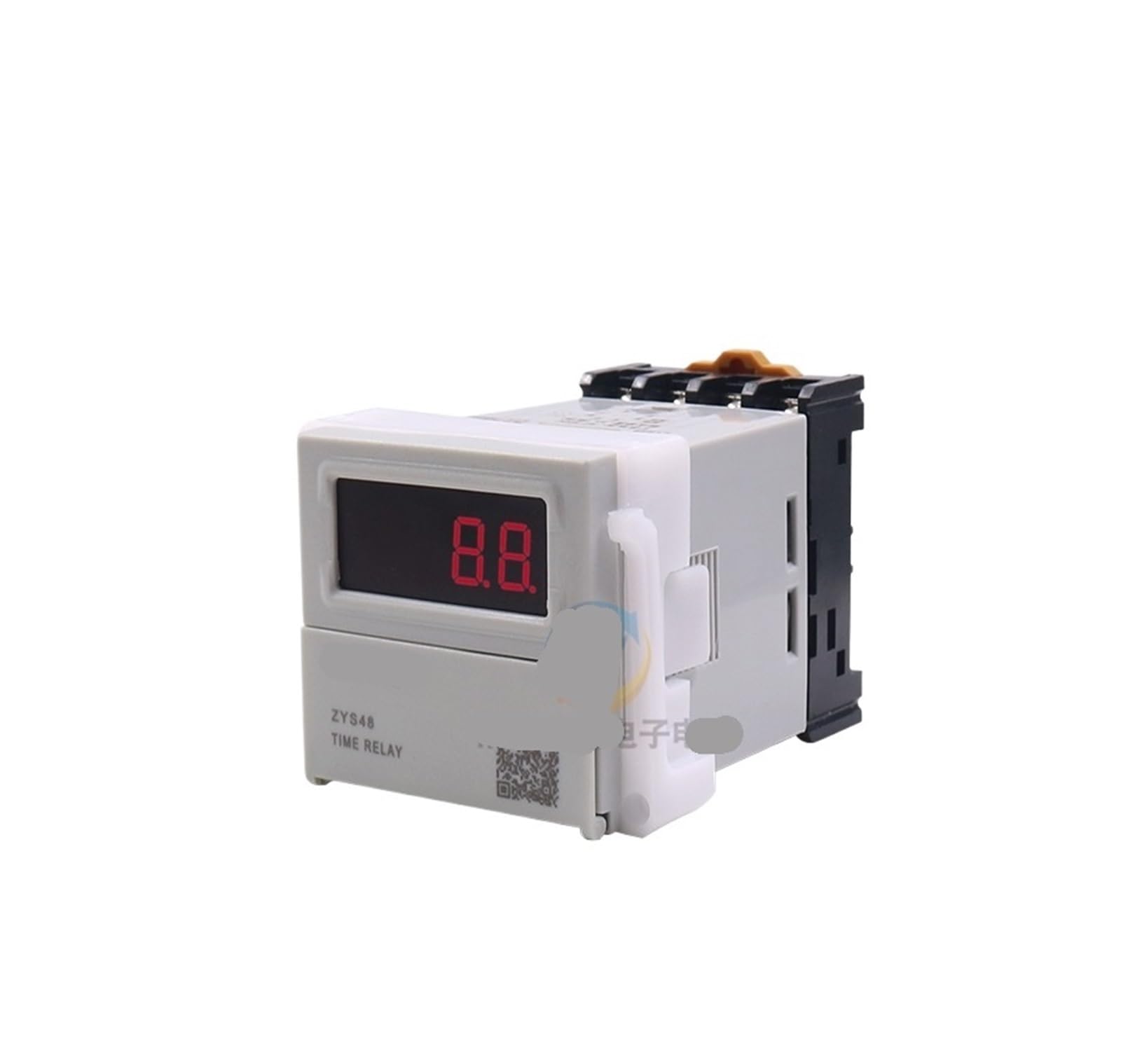 Relé de temporización ZYS48 24V-48V AC/DC con control de encendido-apagado y pausa ajustable 4