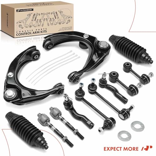 A-Premium 12Pcs Suspension Kit, Upper Control Arm, Inner Outer Tie Rod End by A-Premium - Used condition - Image 9