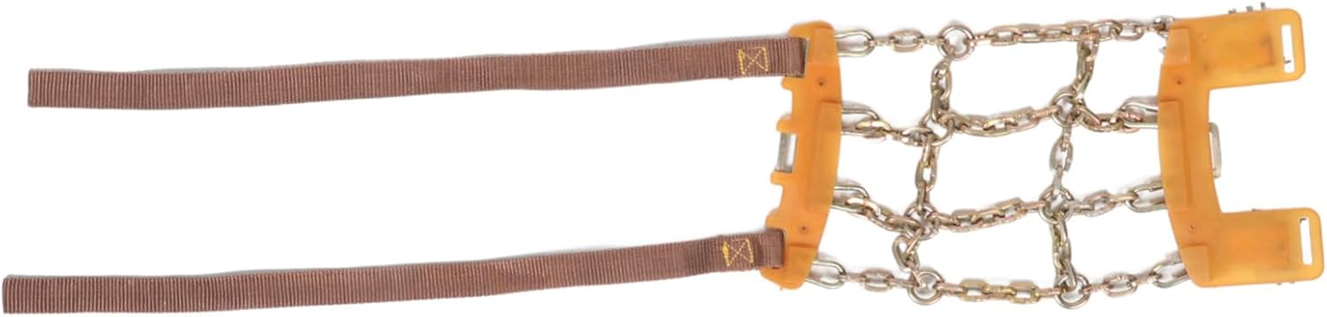 Emergency Tire Chains for Snow and Mud Adjustable Skid Chains for Suvs Pickup Trucks and Cars Durable Manganese Traction