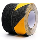 La cinta de alta tracción es ideal para escaleras, entradas, rampas de terraza, madera, baldosas, hormigón, laminado, plástico y metal. Su increíble versatilidad también lo convierte en un excelente ajuste para agarres de patineta, bate y raqueta de tenis.
