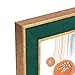 euwazram Suede A4 Frame - Single Frame, Elegant Green 8.27x11.69 inch Picture Frame, A4 Poster Frame for Artwork, Puzzles, Photos, Movie Posters, and Wall Display