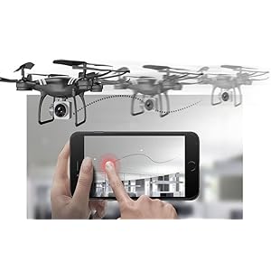 QAONIE KY101 Mini Drone with 720P HD Camera Remote Control Toys Gifts, 2 Batteries 26 Mins - immagine 5