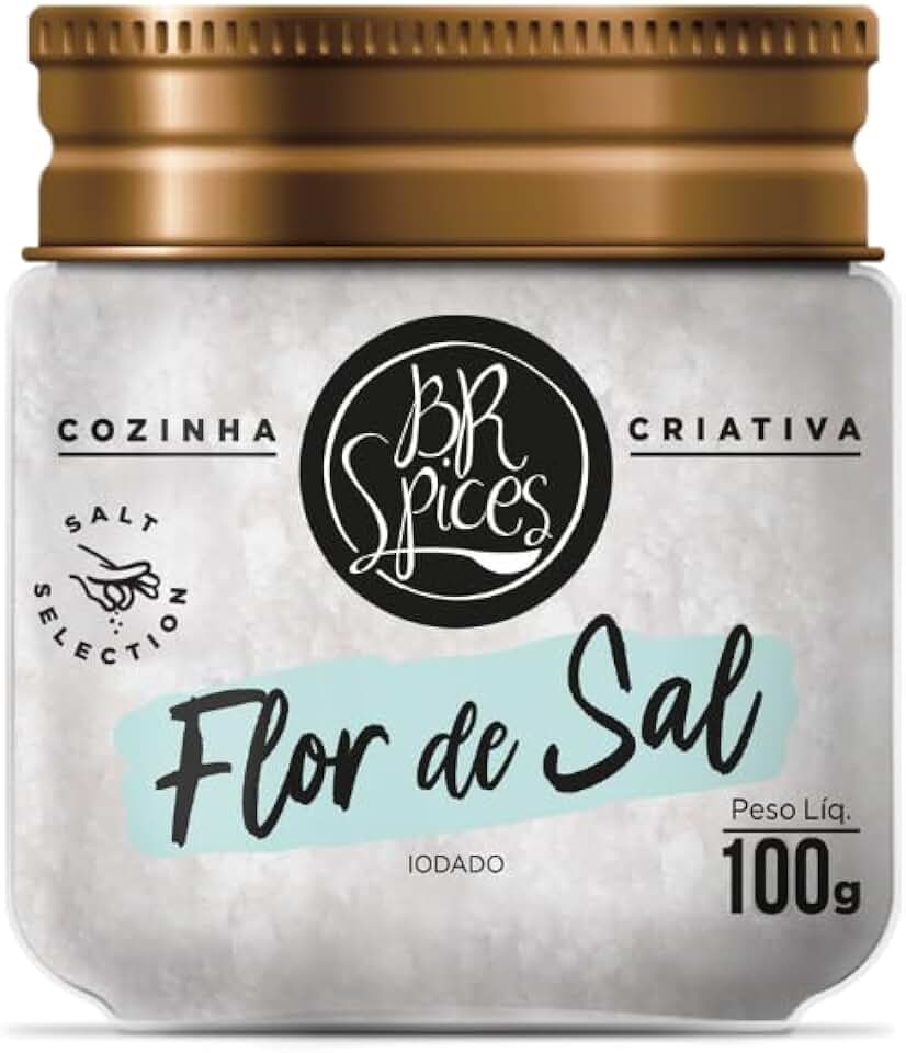BrSpices - Flor De Sal Original BR Spices Pote 100G