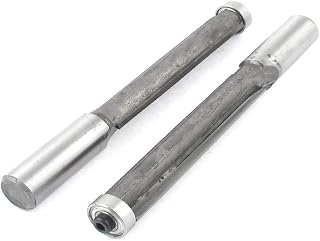 New Lon0167 2 Pcs Featured End Bearing Straight reliable efficacy drill hole Dual Flutes Flush Trim Router Bit 1/2
