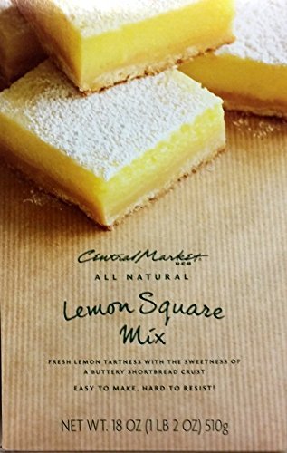 HEB Central Market Lemon Square Mix 18 Oz (Pack of 2) by Central Market HEB