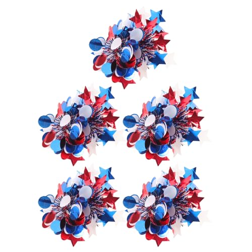 Cabello ligeras Cabilock de estrellas brillantes en PET para mujeres