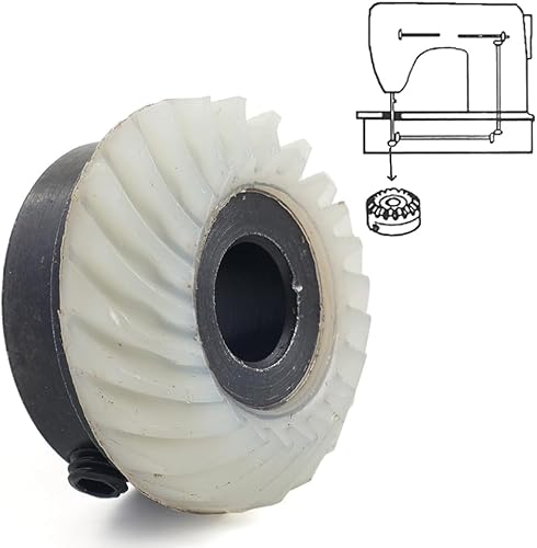 Miniatura 2 de FSFY - Juego de engranajes de eje de transmisión de gancho inferior izquierdo, máquina de coser de eje superior vertical, accesorios de repuesto