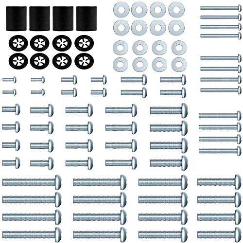 sharp tv 22 - FORGING MOUNT Universal TV Mounting Hardware Pack 88pcs Fits All TVs up to 82 inches with M4, M5, M6 and M8 TV Screws ,Spacers and Washers.