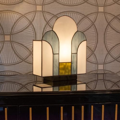 Tiffany-style Lampe de Table New York - Art Deco Trade