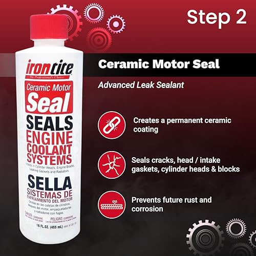 image for Irontite 3-Pack Cooling System Additives - Thoro-Flush, All Weather Se