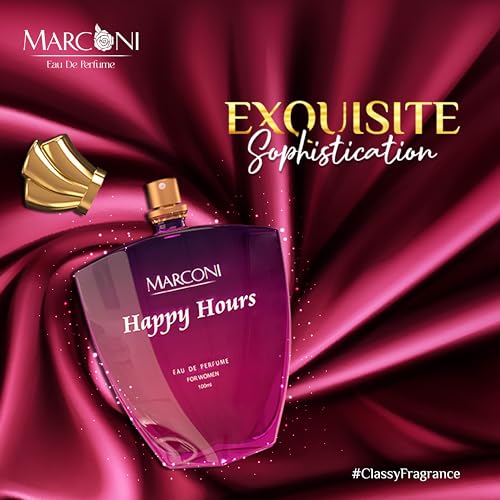 Image of Marconi Be Found & Happy Hours | Daily Casual | Eau De French Perfume | For Women