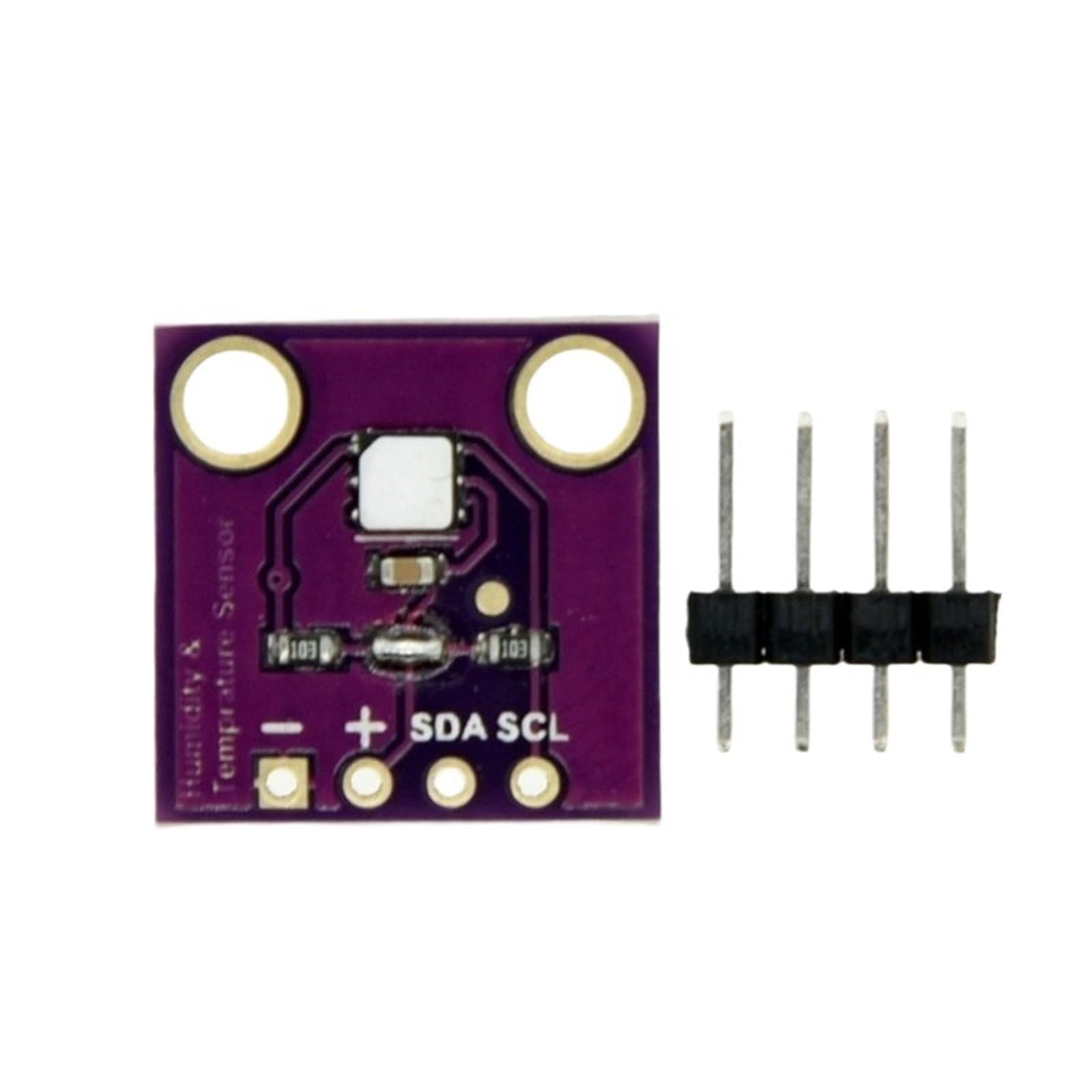 HDC1080 Si7021 SHT20 HTU21D Módulo sensor de temperatura y humedad I2C digital(HTU21D)
