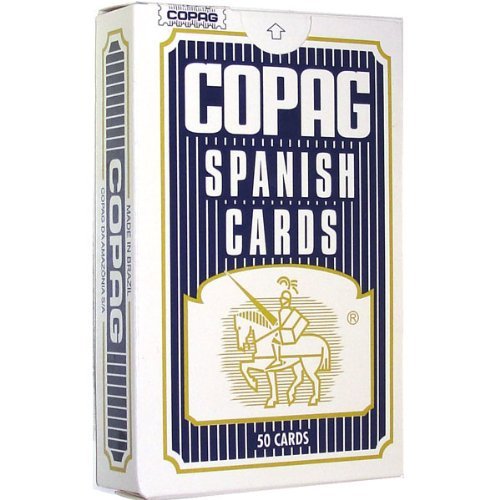 Copag 50 Spanish Playing Cards Tuck Case Blue