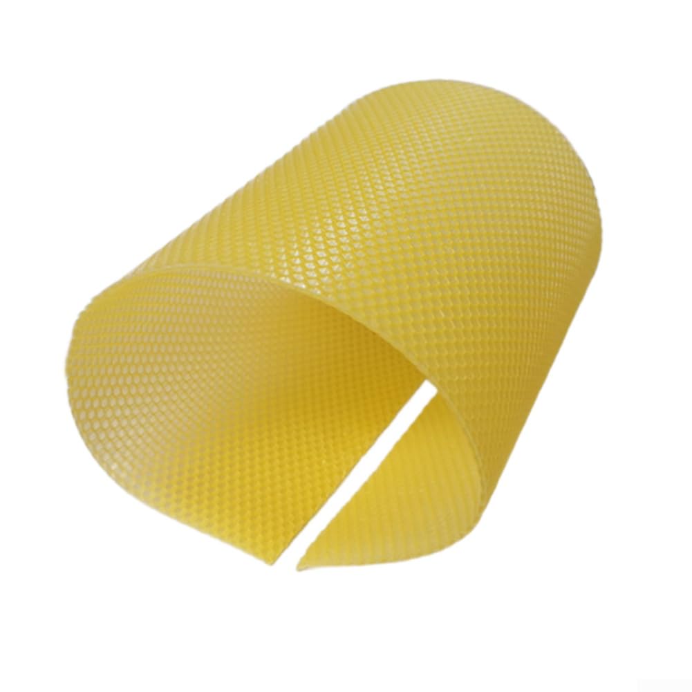Lot de 30 feuilles de fond de teint en cire d'abeille 19,5 x 33 cm pour ruche et apiculture