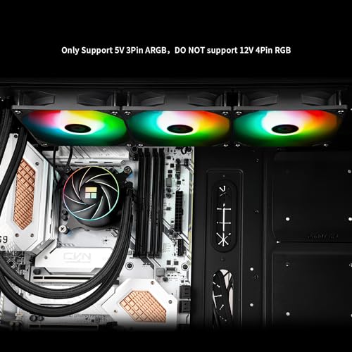 Image of Thermalright Aqua Elite 360 ARGB Liquid CPU Cooler, 360 AIO Cooling Row Size, 3 x 120mm PWM Fans, Computer CPU Cooler,for AMD:AM4 /AM5, Intel LGA1851 /1150 /1151 /1200 /1700