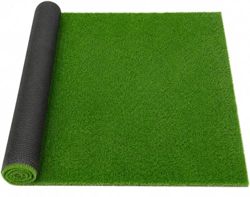 SDC HOMESTYLE 45 Mm High Density Artificial Grass Rectangular Carpet Mat for Balcony, Lawn, Door (3 X 12 Feet), Green