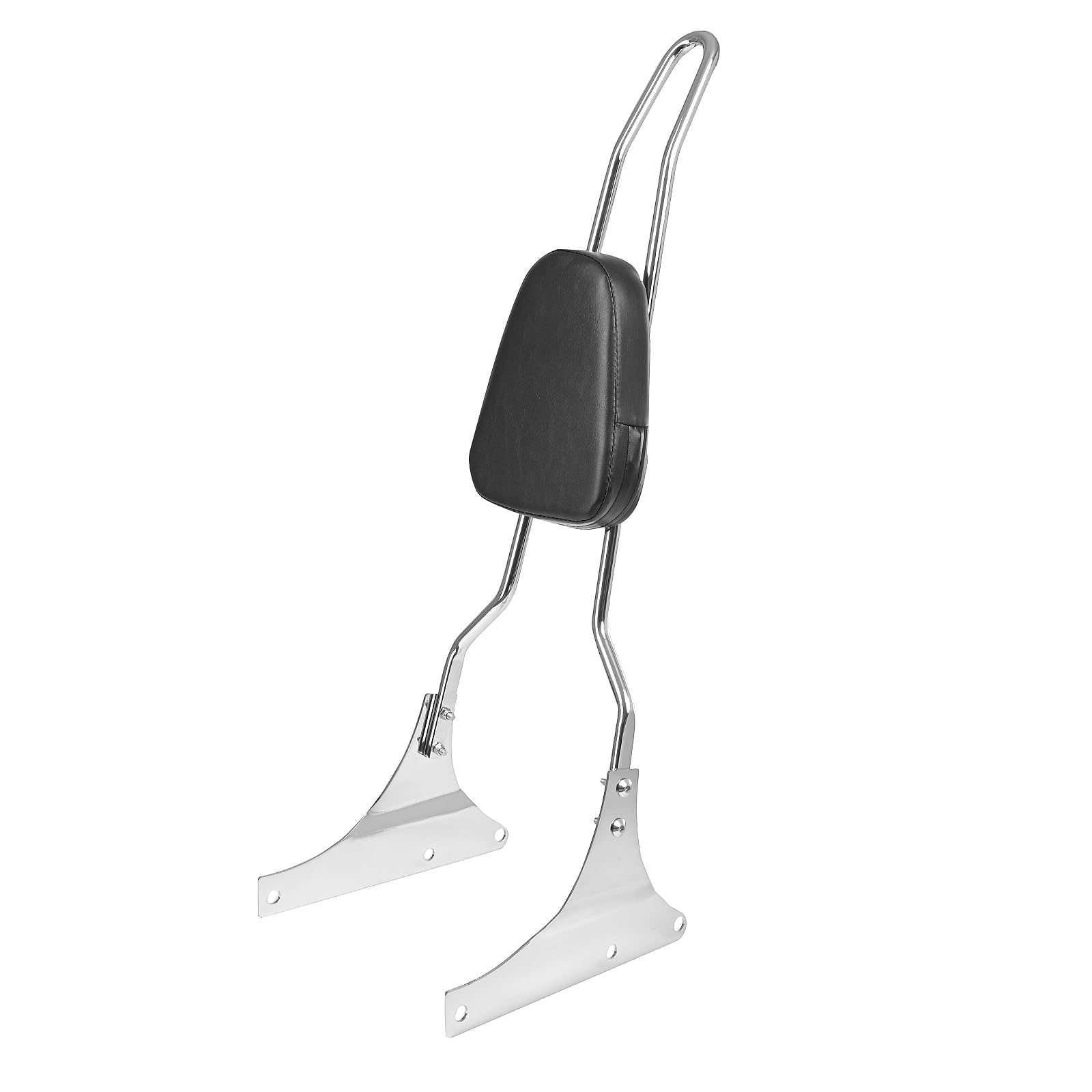 Dossier de moto Softail Fat Bob Sissy Bar compatible avec Harley Davidson Heritage Softail FXSTC FLSTC Springer FLSTS Fat Boy EFI FLSTF 76,2 cm de haut dossier arrière passager amovible