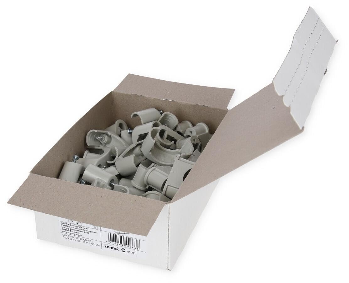 Protec.class PKAS1828 Kabelabstandschellen 18-28 mm (05104866), 25 Stck.