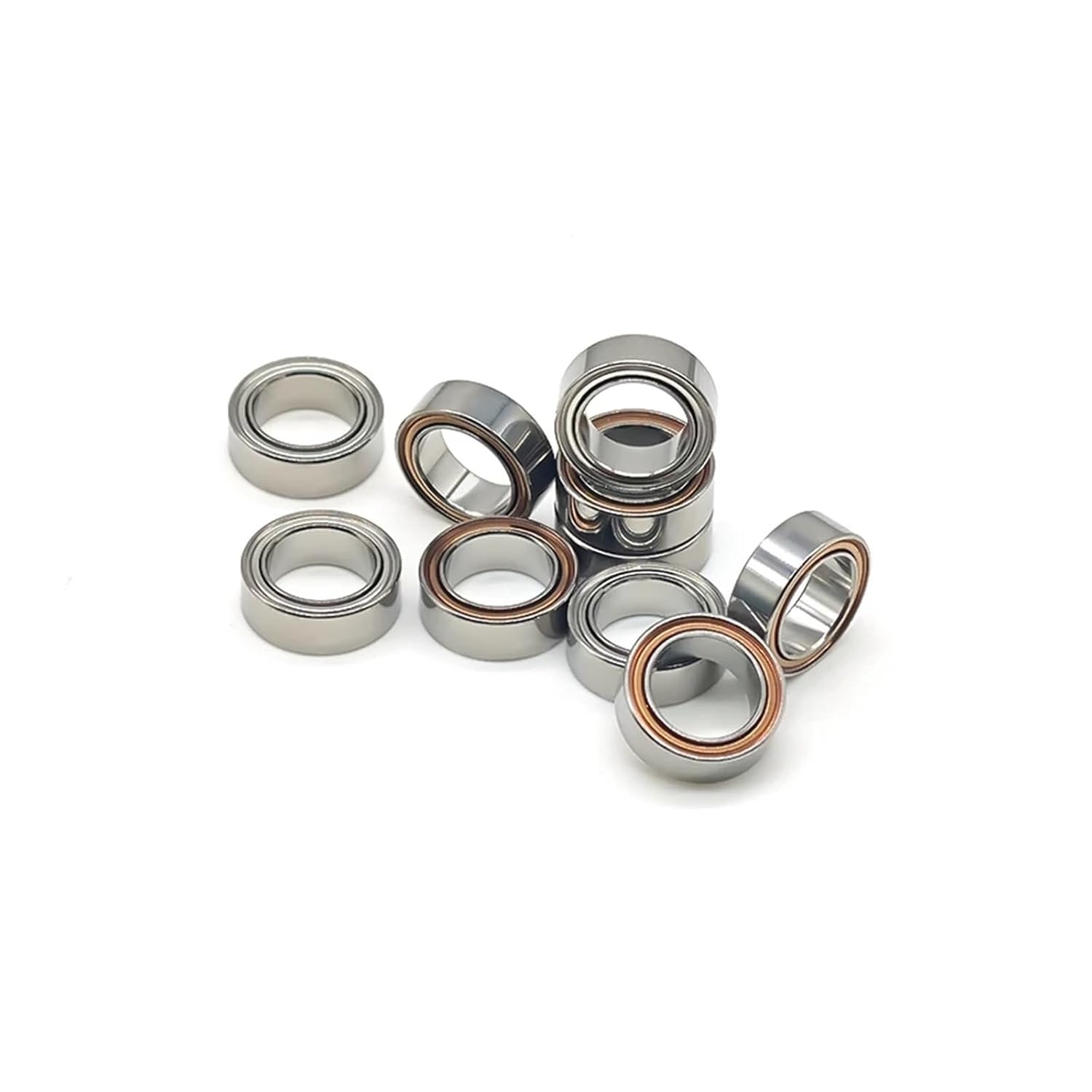 R168ZZ Bearing 6.35x9.525x3.175mm Double Shielded Motor Miniature R168 Z ZZ Ball Bearings R168Z 10PC