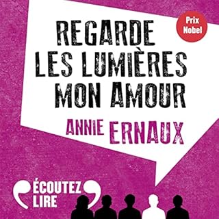 Couverture de Regarde les lumi&egrave;res mon amour