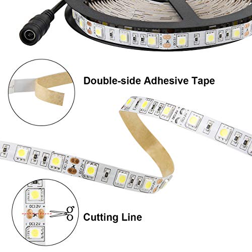 Tira de LED SUPERNIGHT 16.4 ft 6000K Blanca Flexible miniatura 2