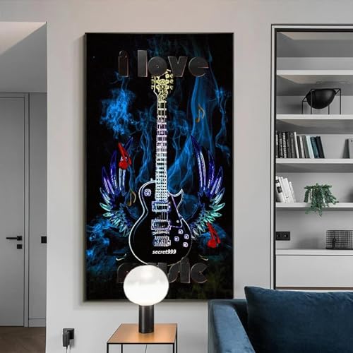 Guitare affiches impressions sur toile instrument de musique moderne - 3