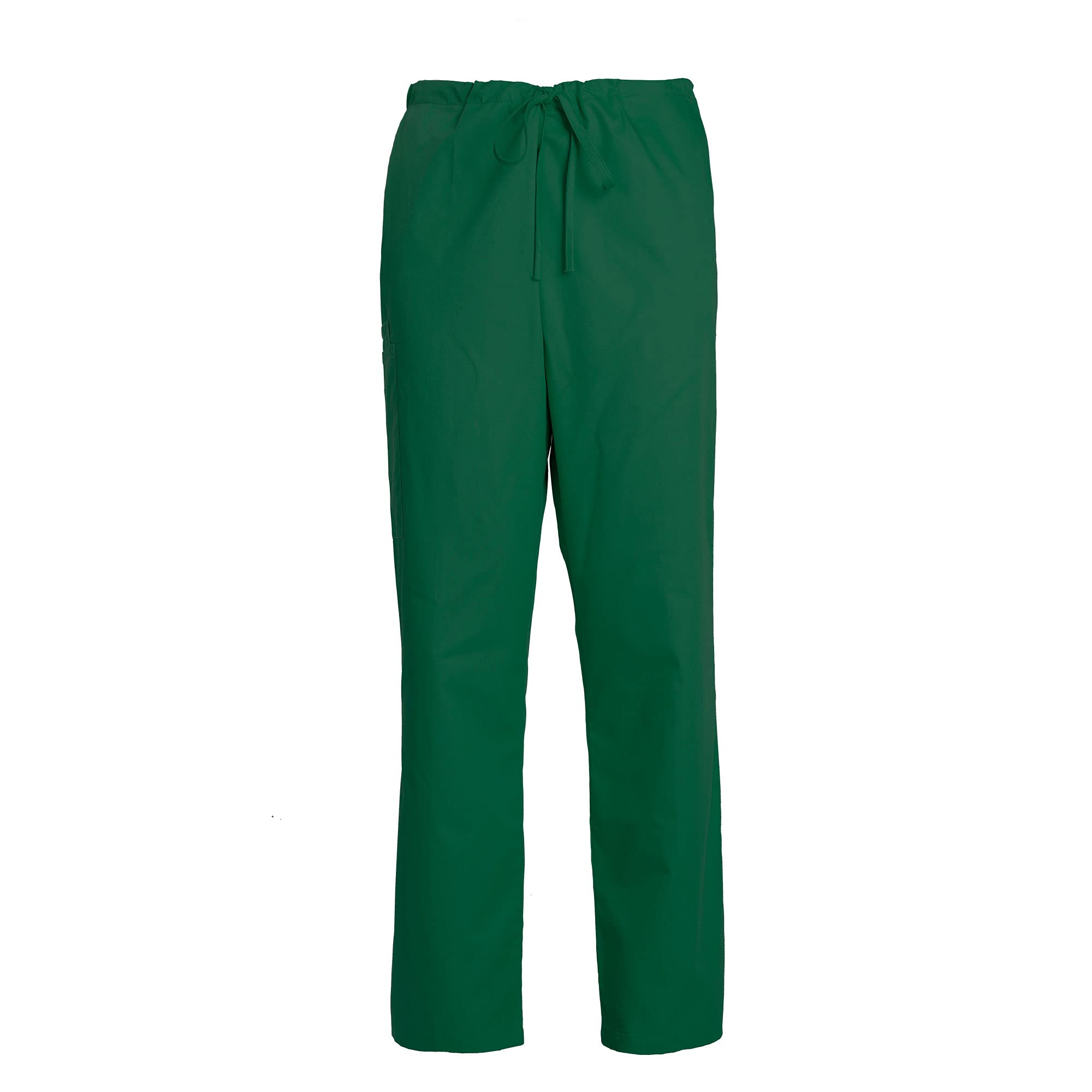 Tailor's Women's Hunter Green Scrub Trousers Drawstring Cargo Scrub Pants