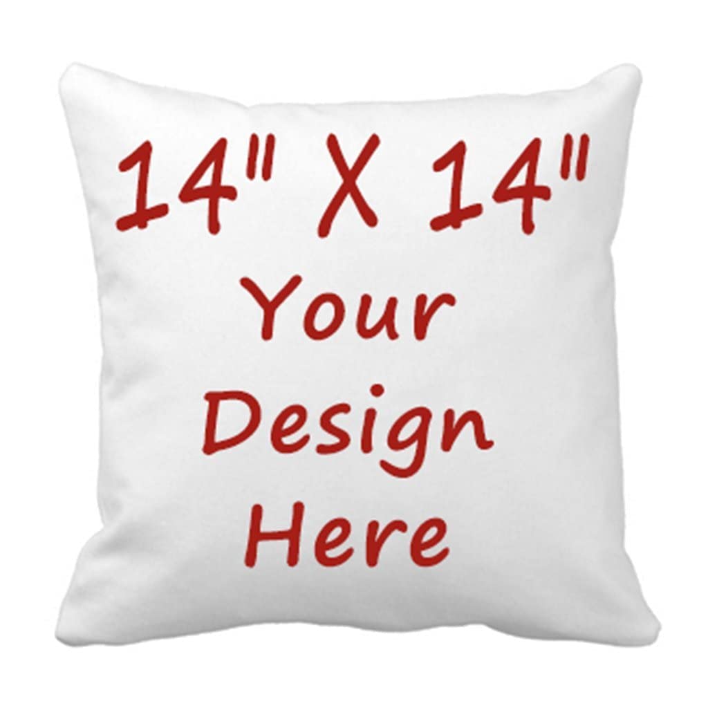 Mr.panda White Custom Throw Pillow Cover With Image Or Text, Velvet Decor Personalized Pillowcases Double-Sided Printing, Customize Photo Pet Pillow, Christmas, Anniversary, Valentines Day, Birthday, Moms Gifts