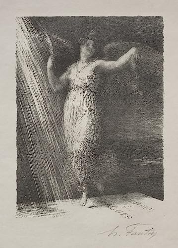 Gloire par Ignace Henri Jean Fantin Latour toile murale pour réenchanter le salon