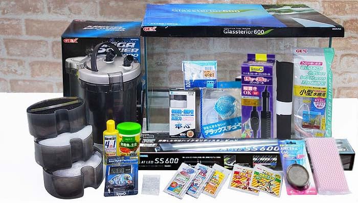 Amazon | 新ハイクオリティ豪華19点 60cm水槽セット High
