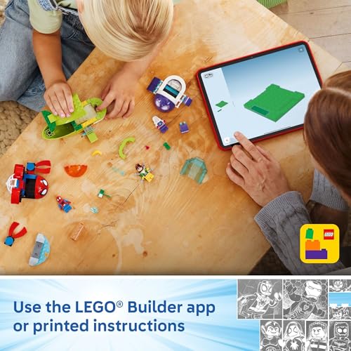 Image of LEGO Marvel Spidey and His Amazing Friends Spidey: Underwater Vehicles Building Toy for Kids - Super Hero Pretend Play Set for Preschool Boys & Girls, Ages 4+ - Gift Idea for Birthdays - 11207