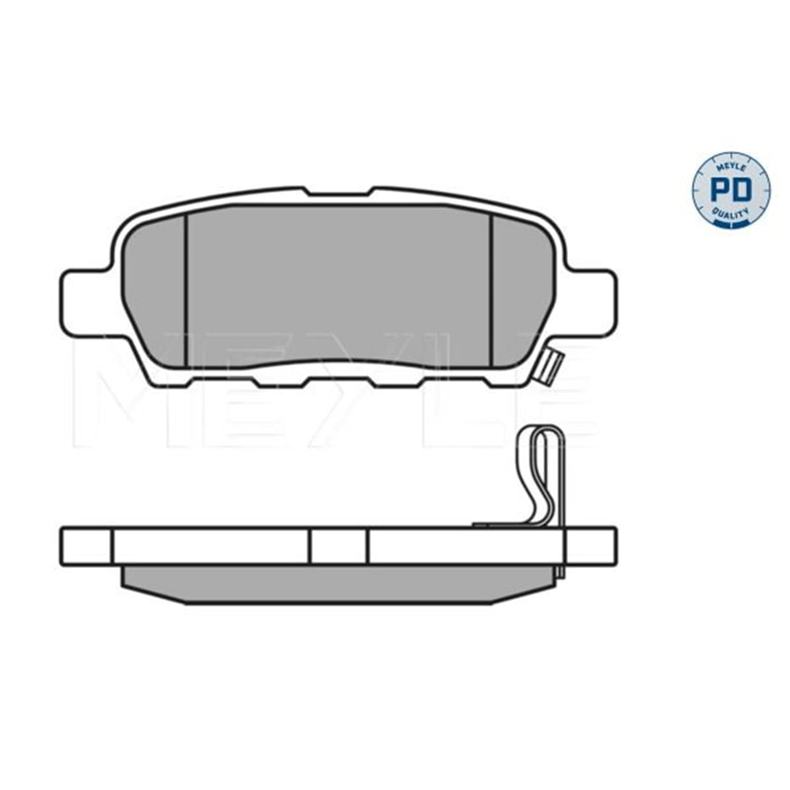 Meyle Pd-Bremsenset 291mm hinten
