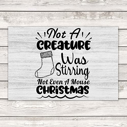 Plaque murale de Noël en bois 45x30 cm avec citation de fête
