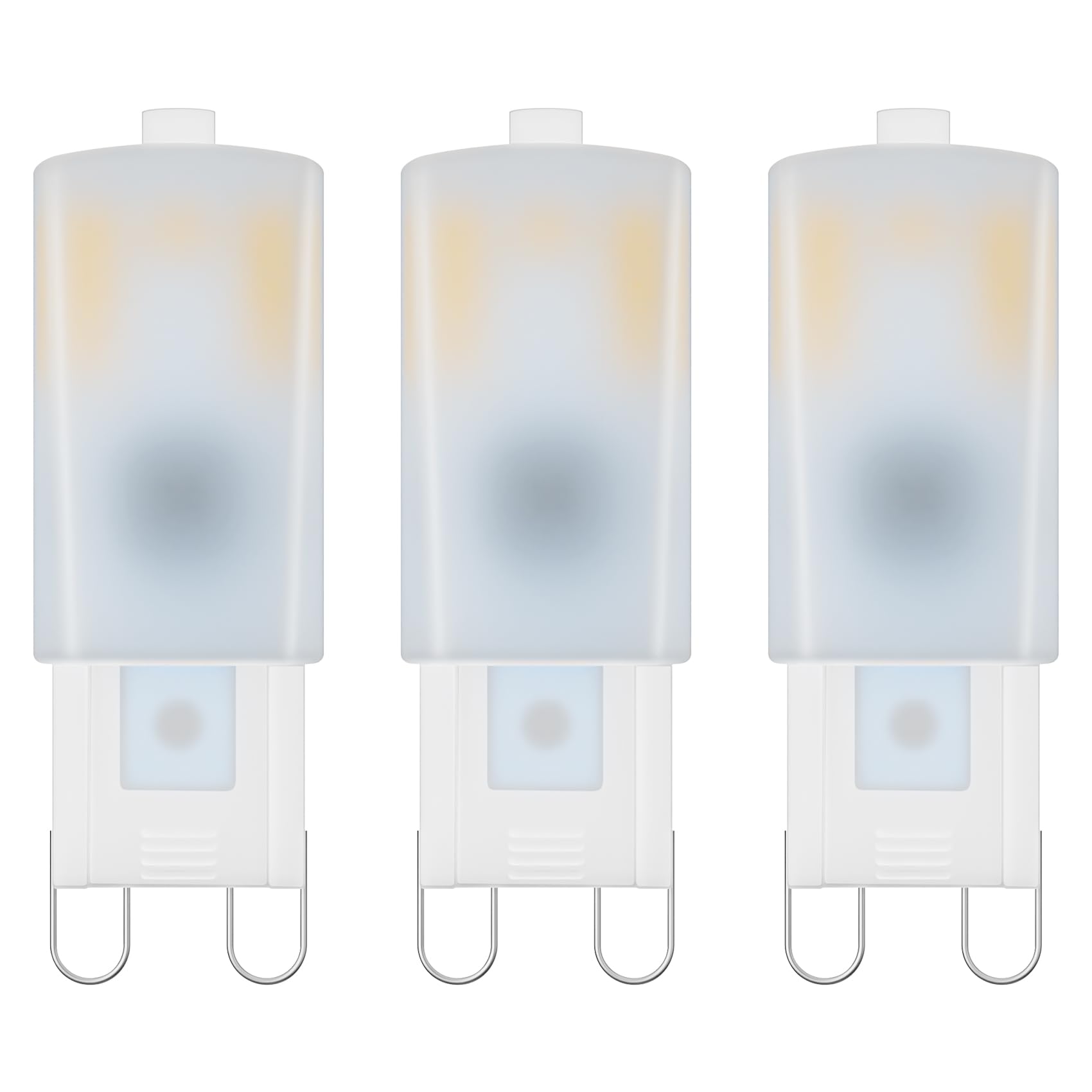 G9 LED 電球色 25Wハロゲンランプ相当 G9口金 LED 2.5W 調光器非対応 2700K AC110-130V 3個入り
