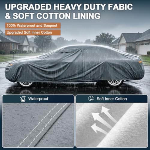 GUNHYI 16 Layers Heavy Duty Car Cover